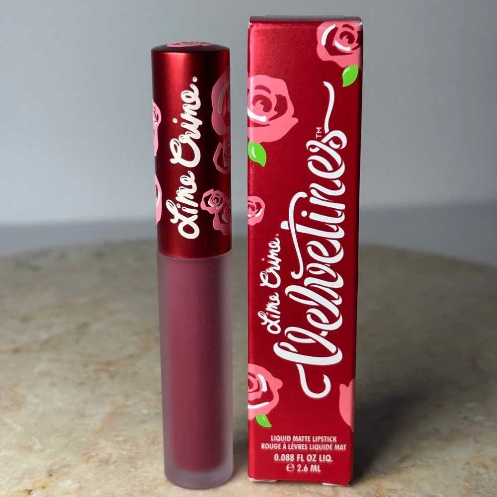 NIB Lime Crime BEET IT Velvetines‎ Liquid Lipstic